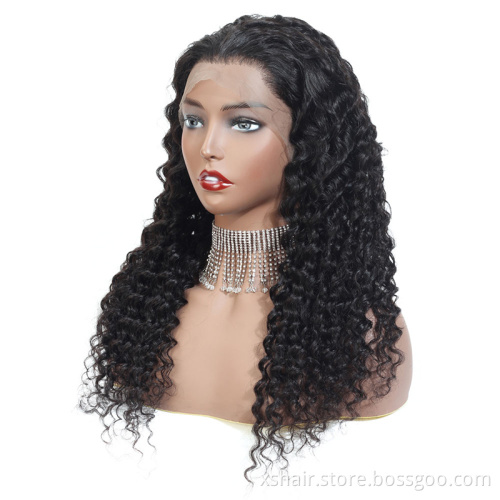 New Design Gray Glueless Virgin Ponytail Bleached Knot Straight Lace Front Black Woman Ginger Full Indian Human Hair Wig